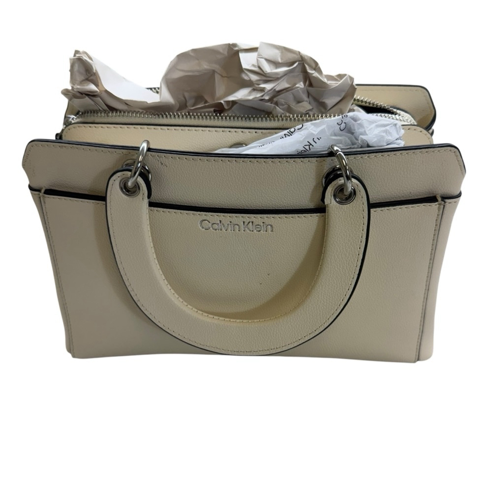 Women's Calvin Klein purse cream NWT